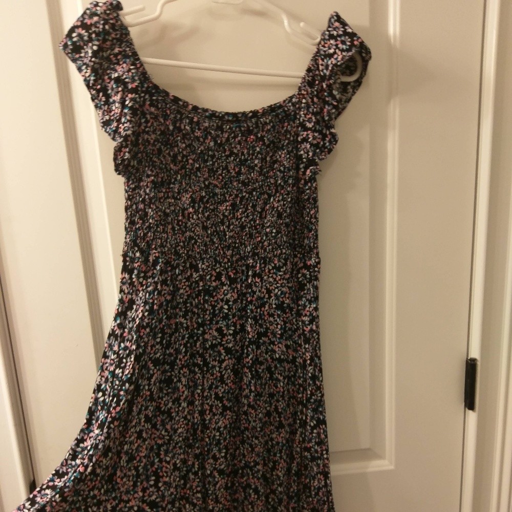 Torrid Rouched Empire Waist Flutter Sleeve…